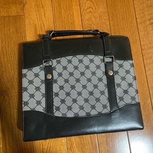 Stylish Black and Gray Women's Travel Bag